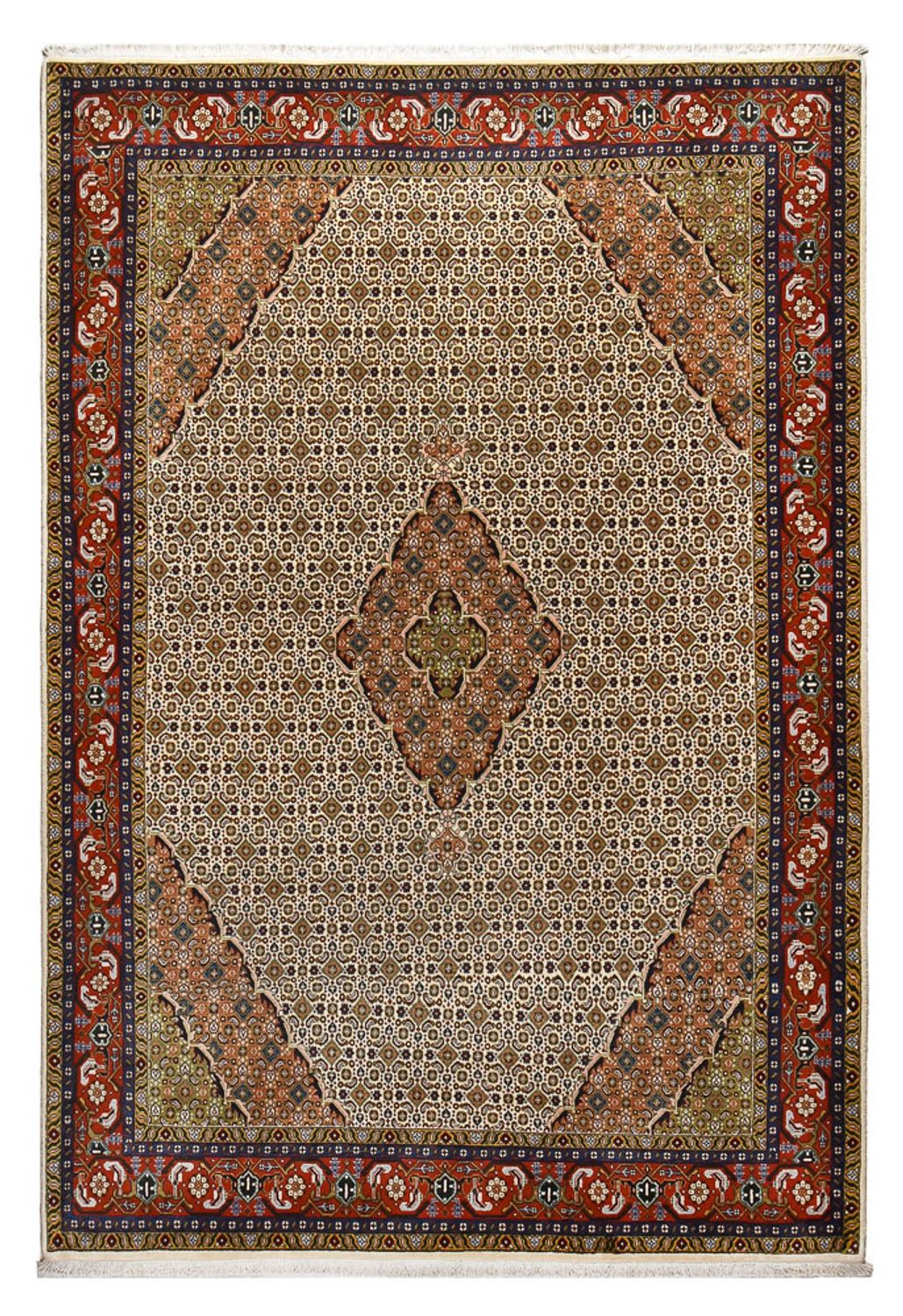 Tapis persan - Nomadic - 290 x 200 cm - beige