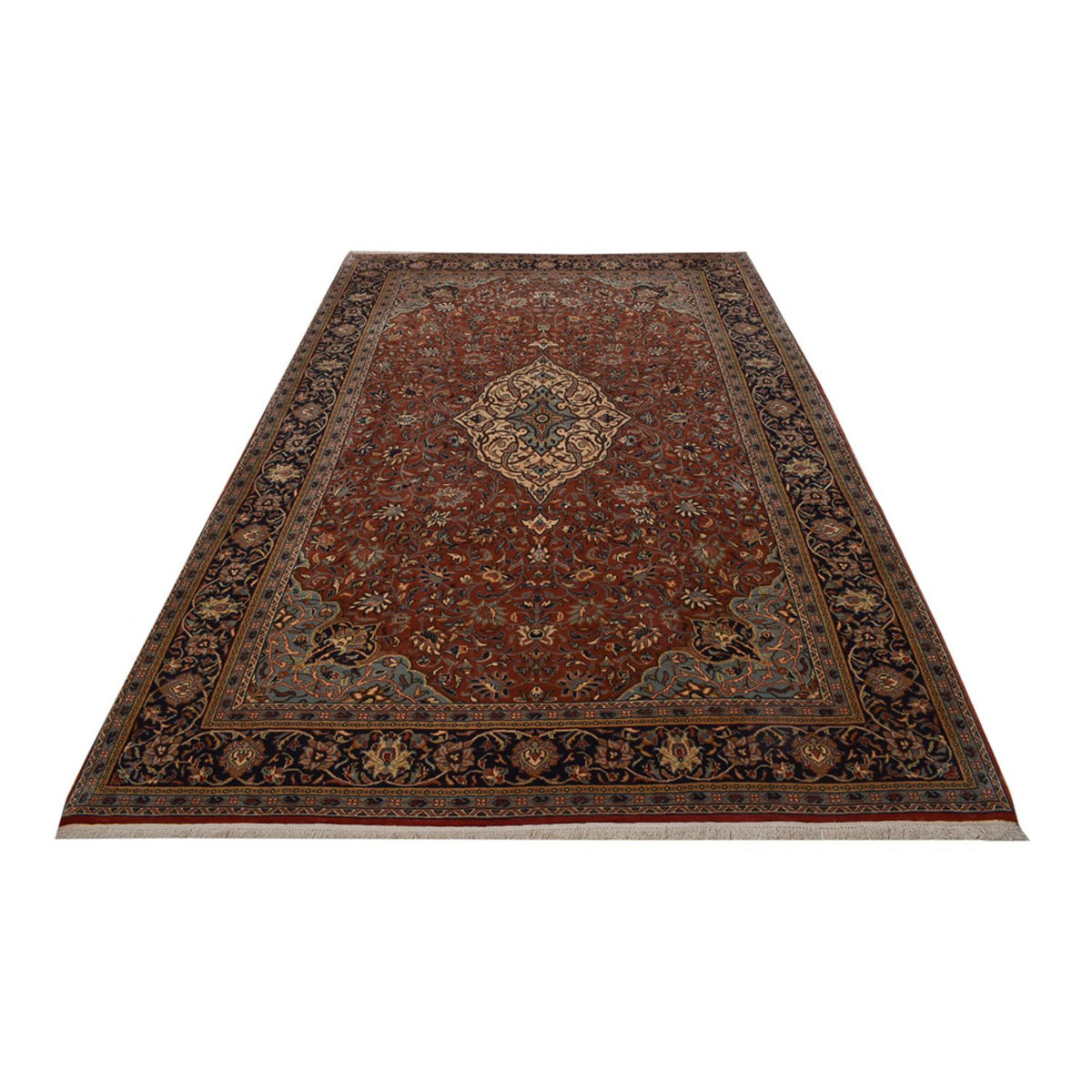 Tapis persan - Classique - 296 x 200 cm - rouille