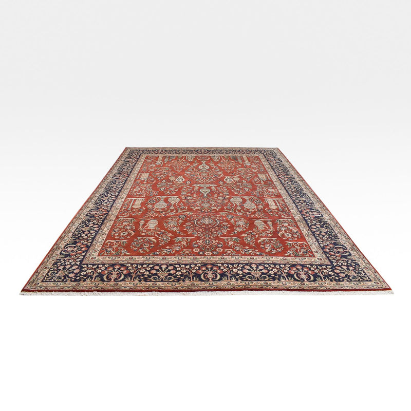 Tapis persan - Classique - Royal - 397 x 300 cm - rouge