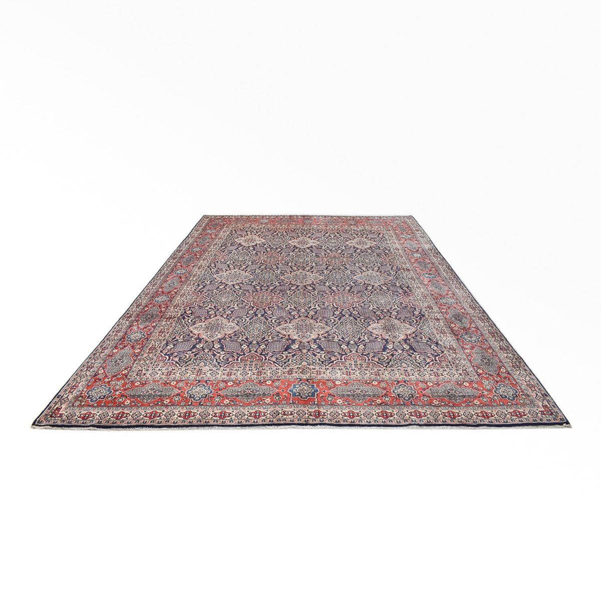 Tapis persan - Classique - 400 x 293 cm - gris foncé
