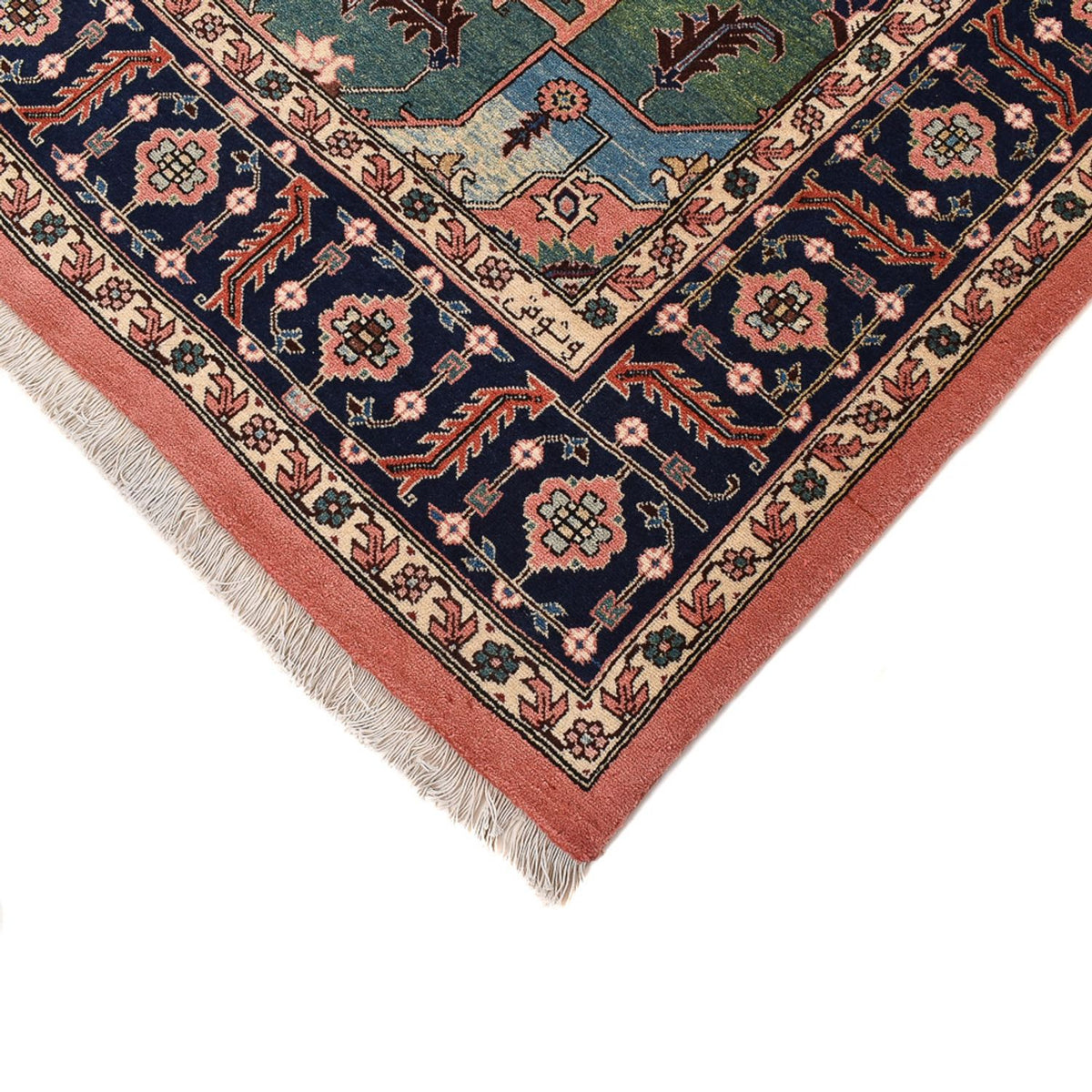 Tapis persan - Nomadic - 307 x 202 cm - rouge clair