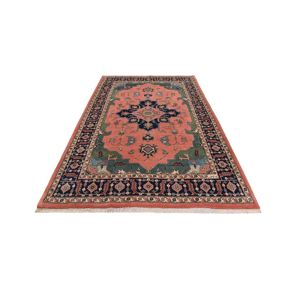 Tapis persan - Nomadic - 307 x 202 cm - rouge clair