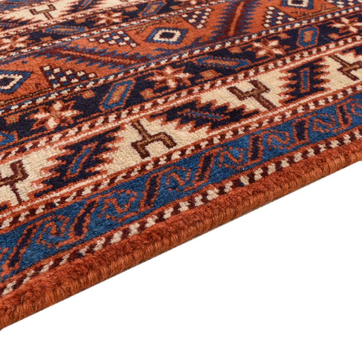 Tapis persan - Nomadic - 267 x 175 cm - rouille