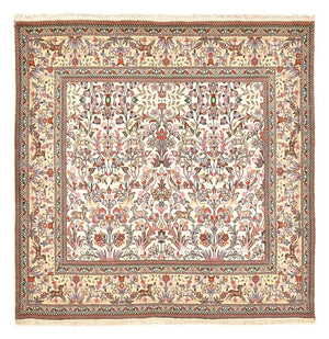 Tapis persan - Classique carré  - 212 x 205 cm - crème