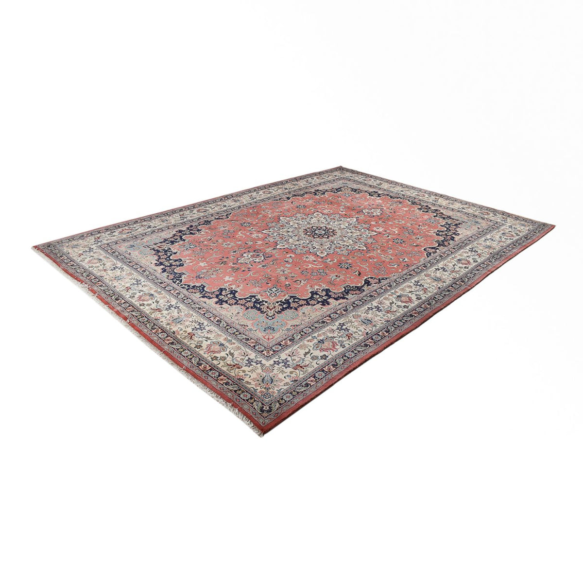 Tapis persan - Keshan - 408 x 296 cm - rouille