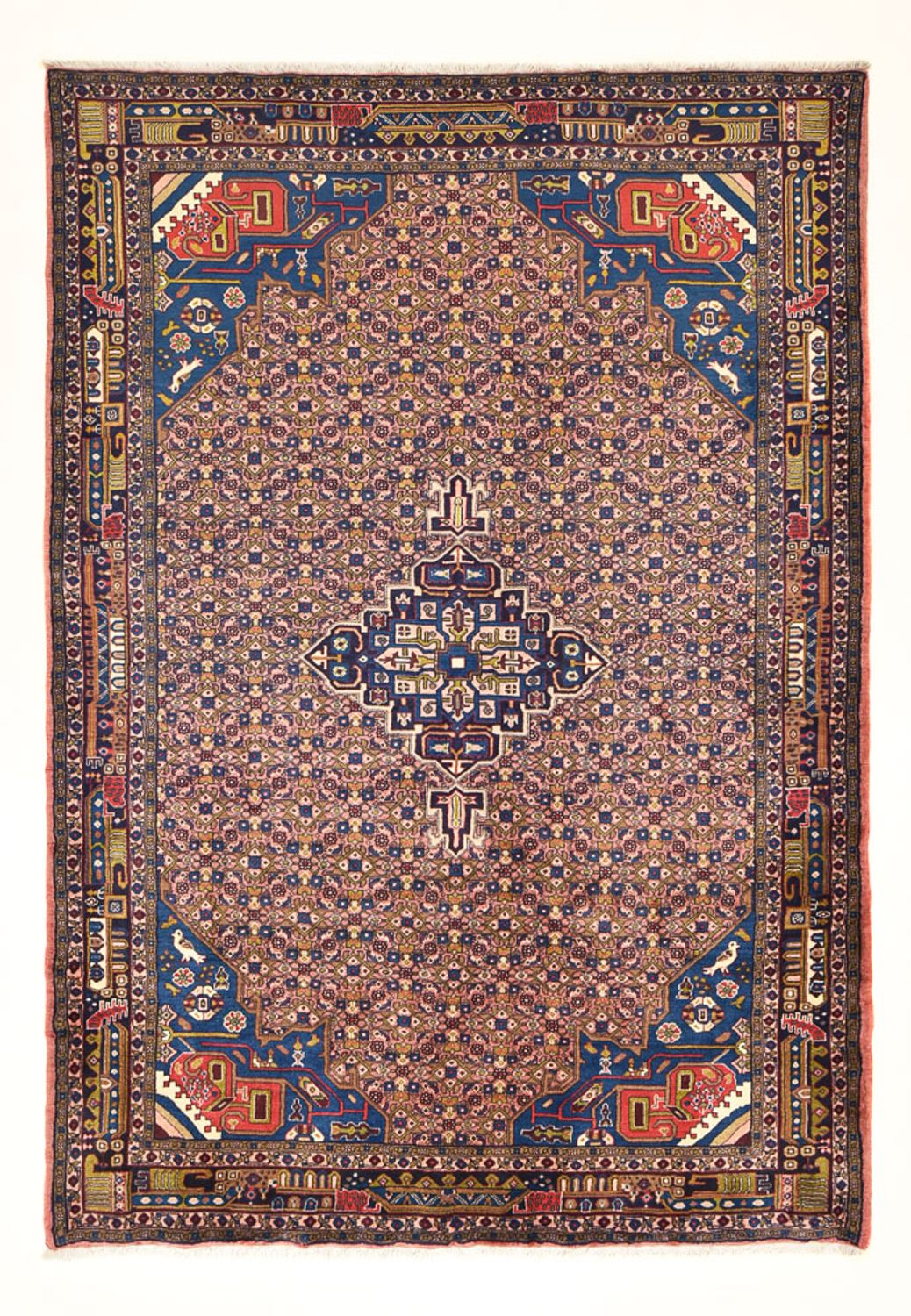 Tapis persan - Nomadic - 290 x 205 cm - rouille