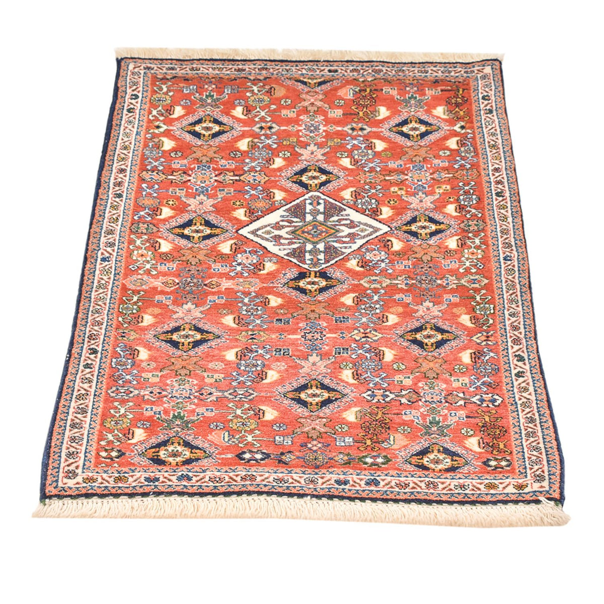 Tapis Gabbeh - Persan Kashkuli - 88 x 61 cm - multicolore