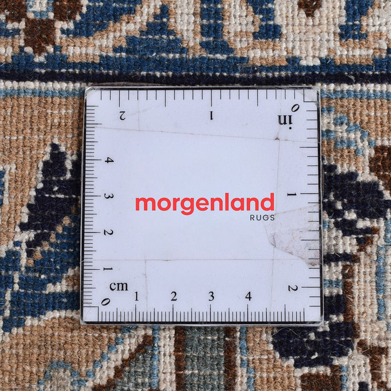 Tapis persan - Nain - Royal - 626 x 390 cm - gris