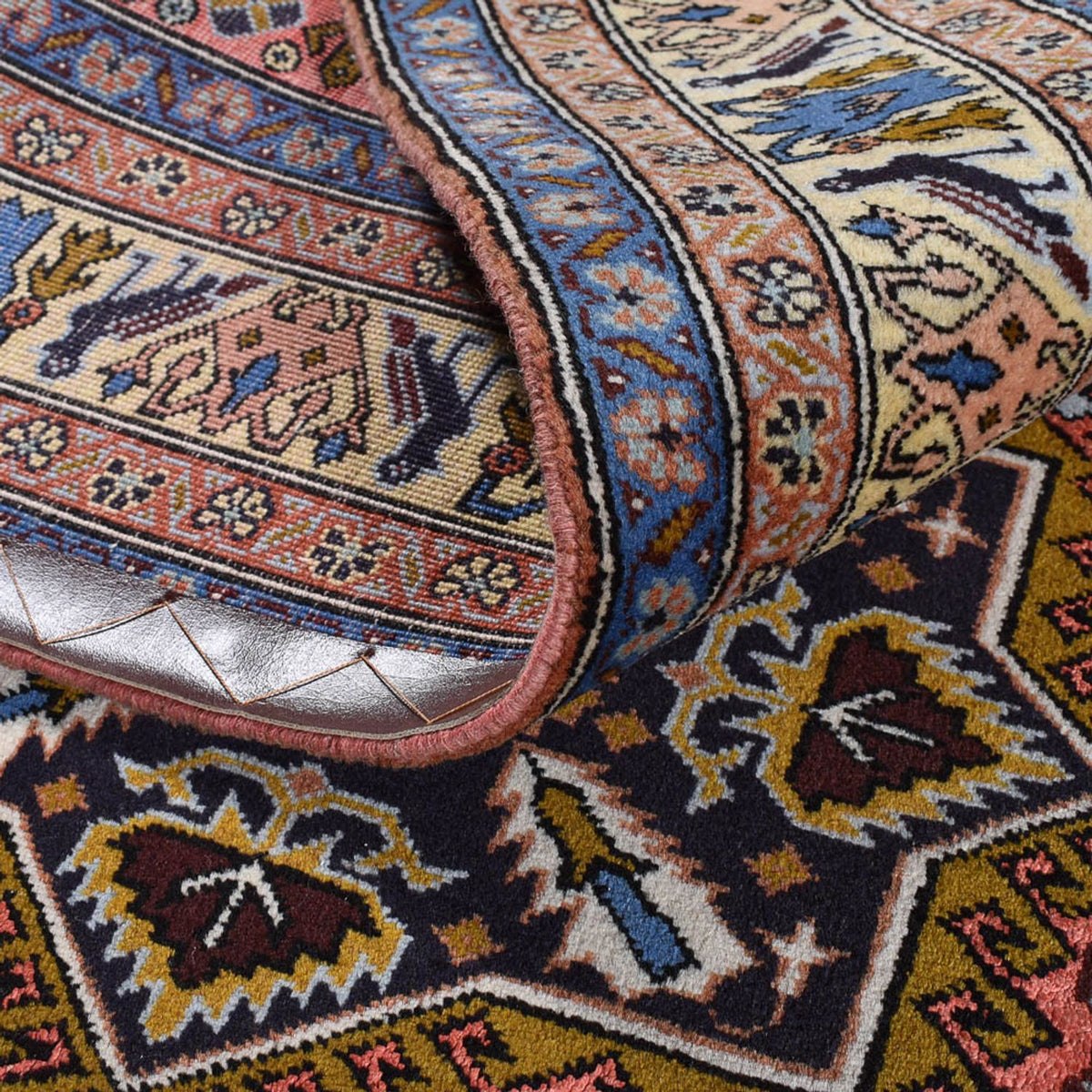 Tapis persan - Nomadic - 192 x 140 cm - multicolore