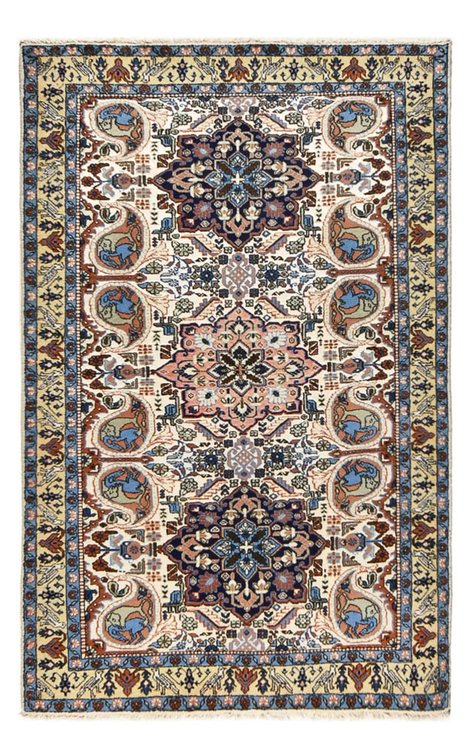 Tapis persan - Nomadic - 205 x 132 cm - multicolore