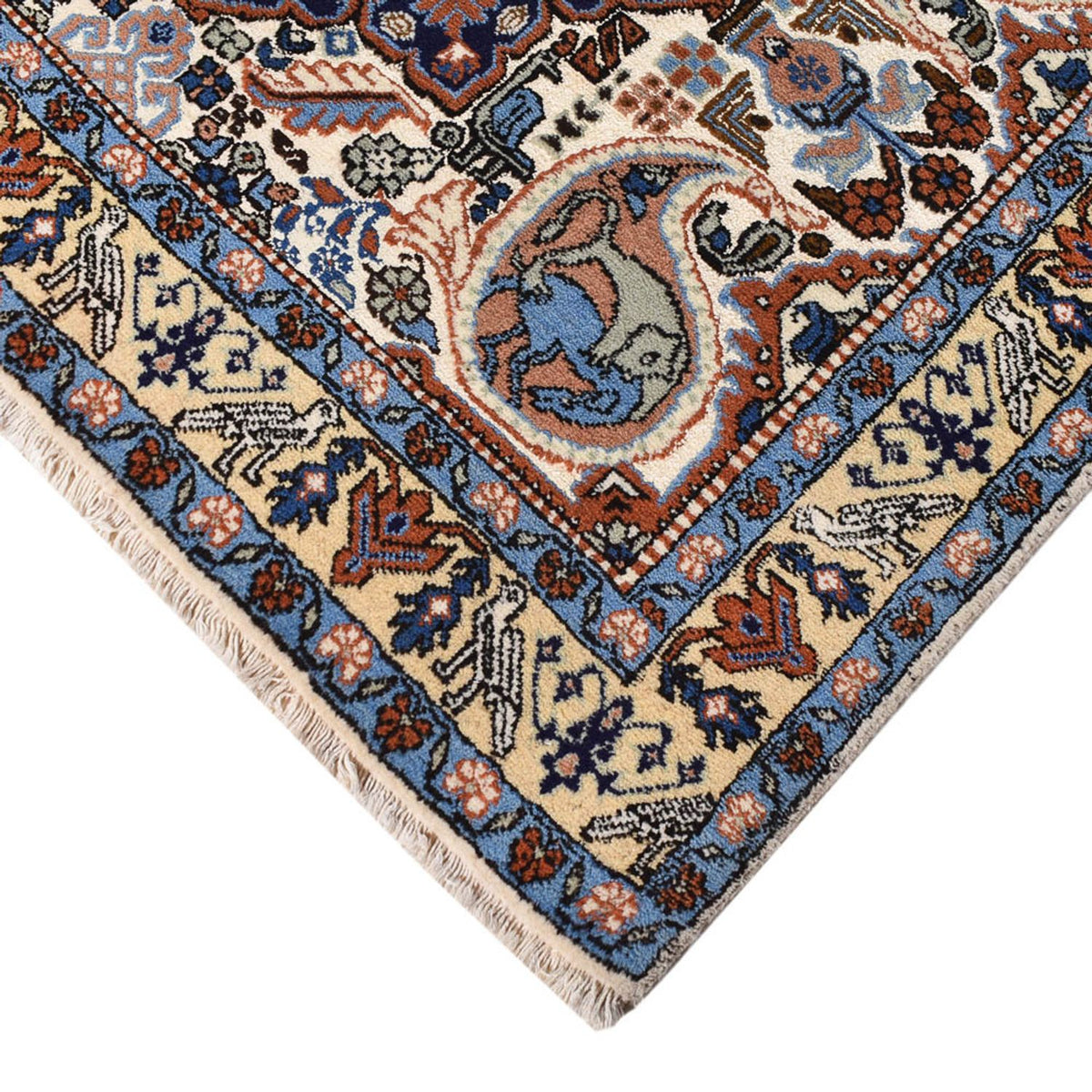 Tapis persan - Nomadic - 205 x 132 cm - multicolore