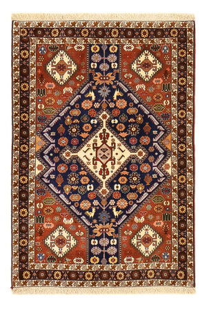 Tapis Gabbeh - Persan Kashkuli - 148 x 103 cm - multicolore
