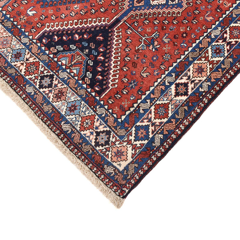 Tapis persan - Nomadic carré  - 200 x 188 cm - rouge