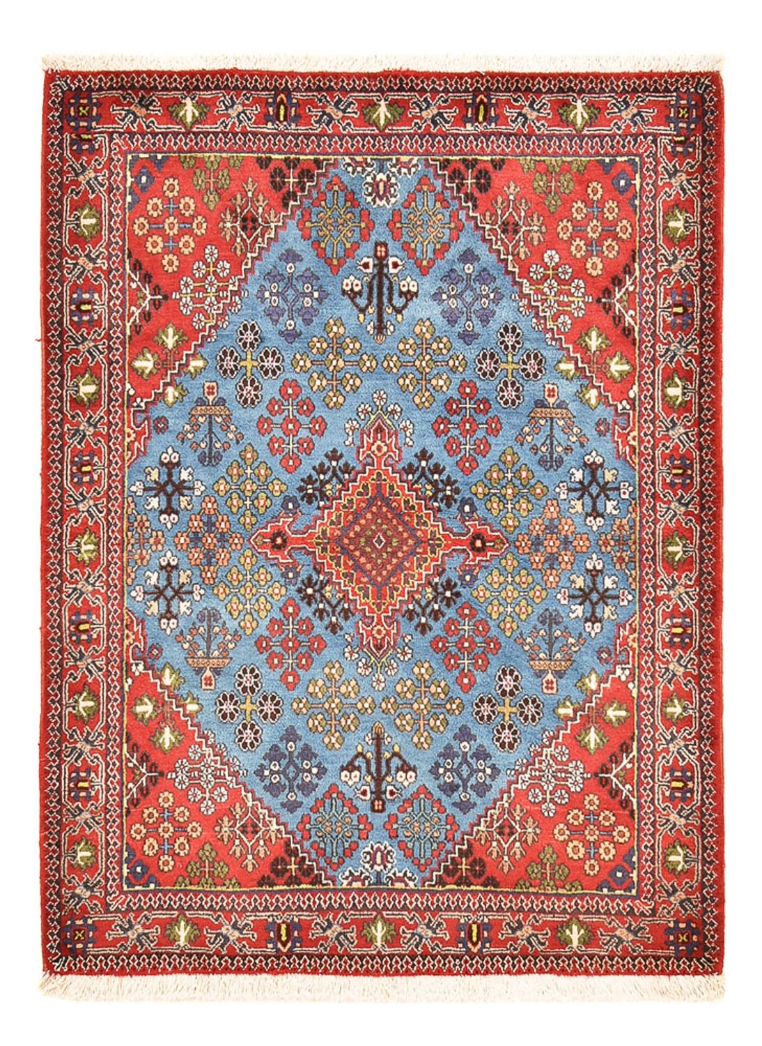 Tapis persan - Nomadic - 154 x 113 cm - multicolore