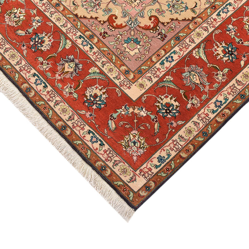 Tapis persan - Tabriz - Royal - 255 x 205 cm - bleu foncé