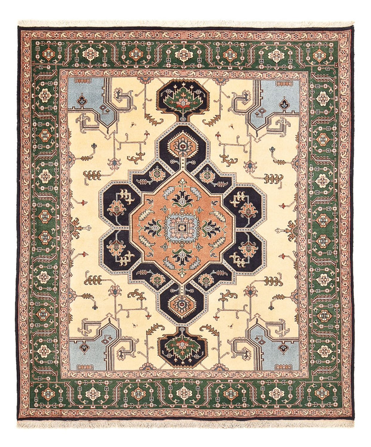 Tapis persan - Nomadic - 235 x 200 cm - beige