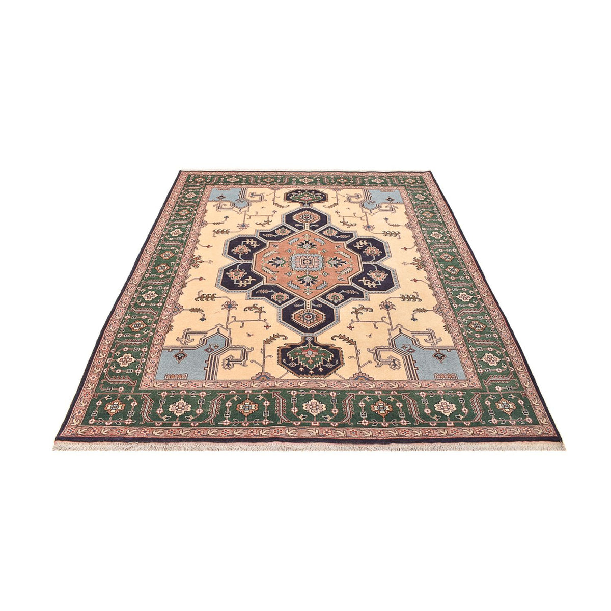 Tapis persan - Nomadic - 235 x 200 cm - beige