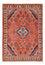 Tapis persan - Nomadic - 160 x 110 cm - rouge clair