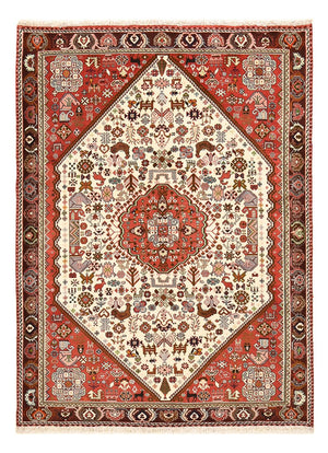 Tapis Gabbeh - Persan Kashkuli - 200 x 150 cm - crème