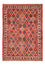 Tapis Gabbeh - Persan Kashkuli - 155 x 114 cm - rouge clair