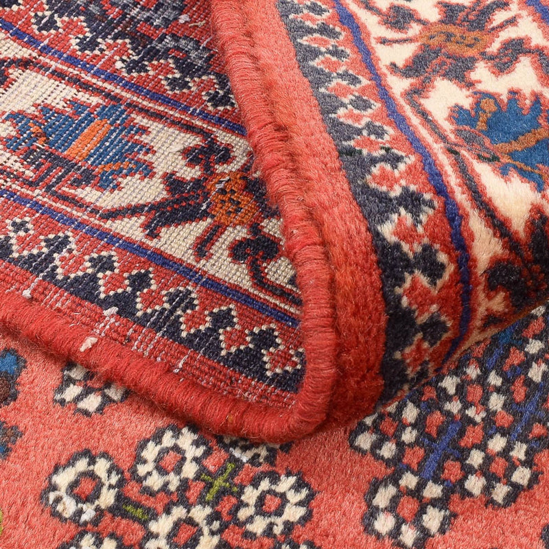 Tapis Gabbeh - Persan Kashkuli - 155 x 114 cm - rouge clair