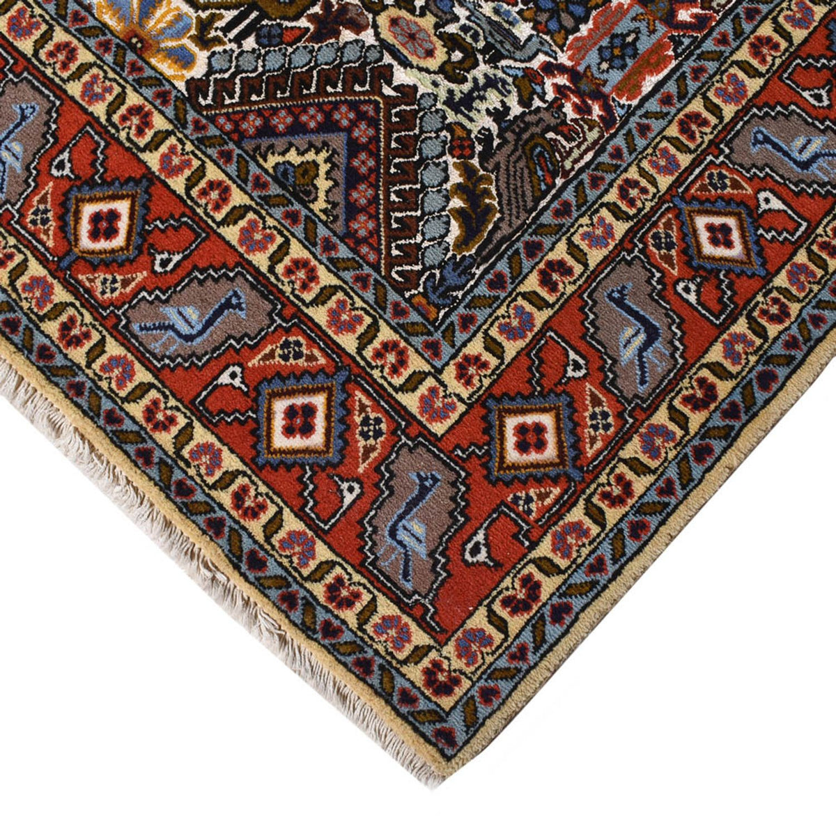 Tapis persan - Nomadic - 200 x 135 cm - multicolore