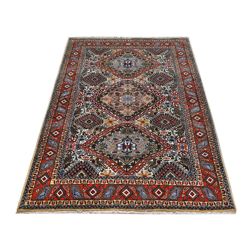 Tapis persan - Nomadic - 200 x 135 cm - multicolore