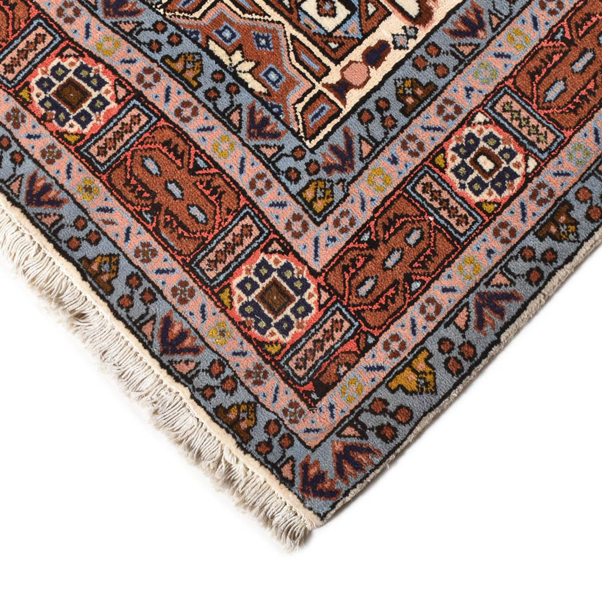 Tapis persan - Nomadic - 206 x 142 cm - multicolore