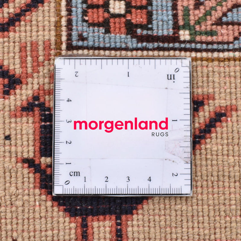 Tapis persan - Nomadic carré  - 208 x 198 cm - vert