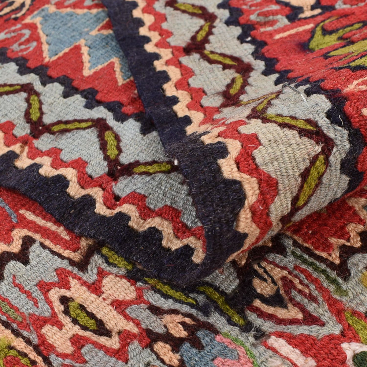 Tapis Kelim - Oriental - 254 x 150 cm - terracotta