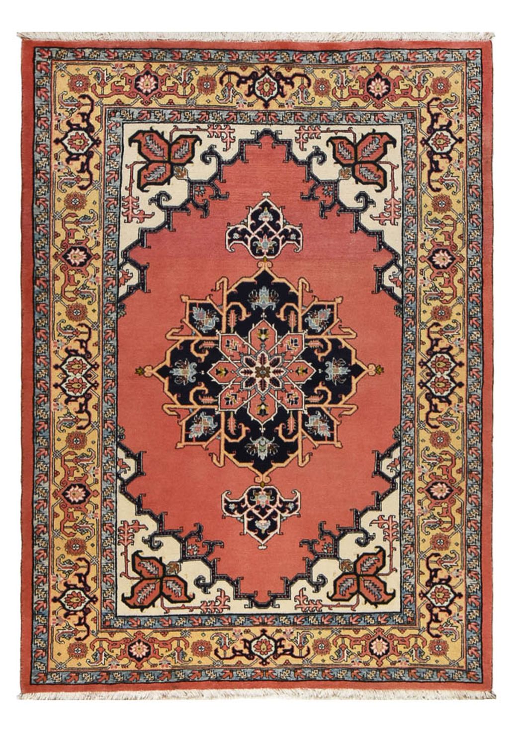 Tapis persan - Nomadic - 200 x 147 cm - rouge