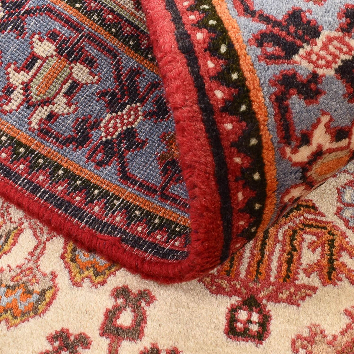 Tapis persan - Nomadic - 156 x 108 cm - rouge clair