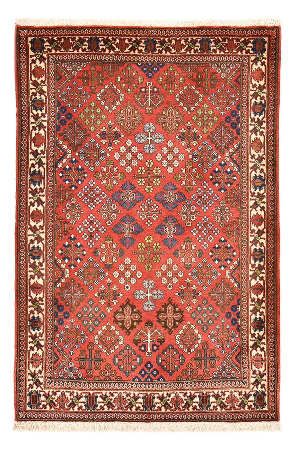 Tapis persan - Nomadic - 167 x 112 cm - rouge