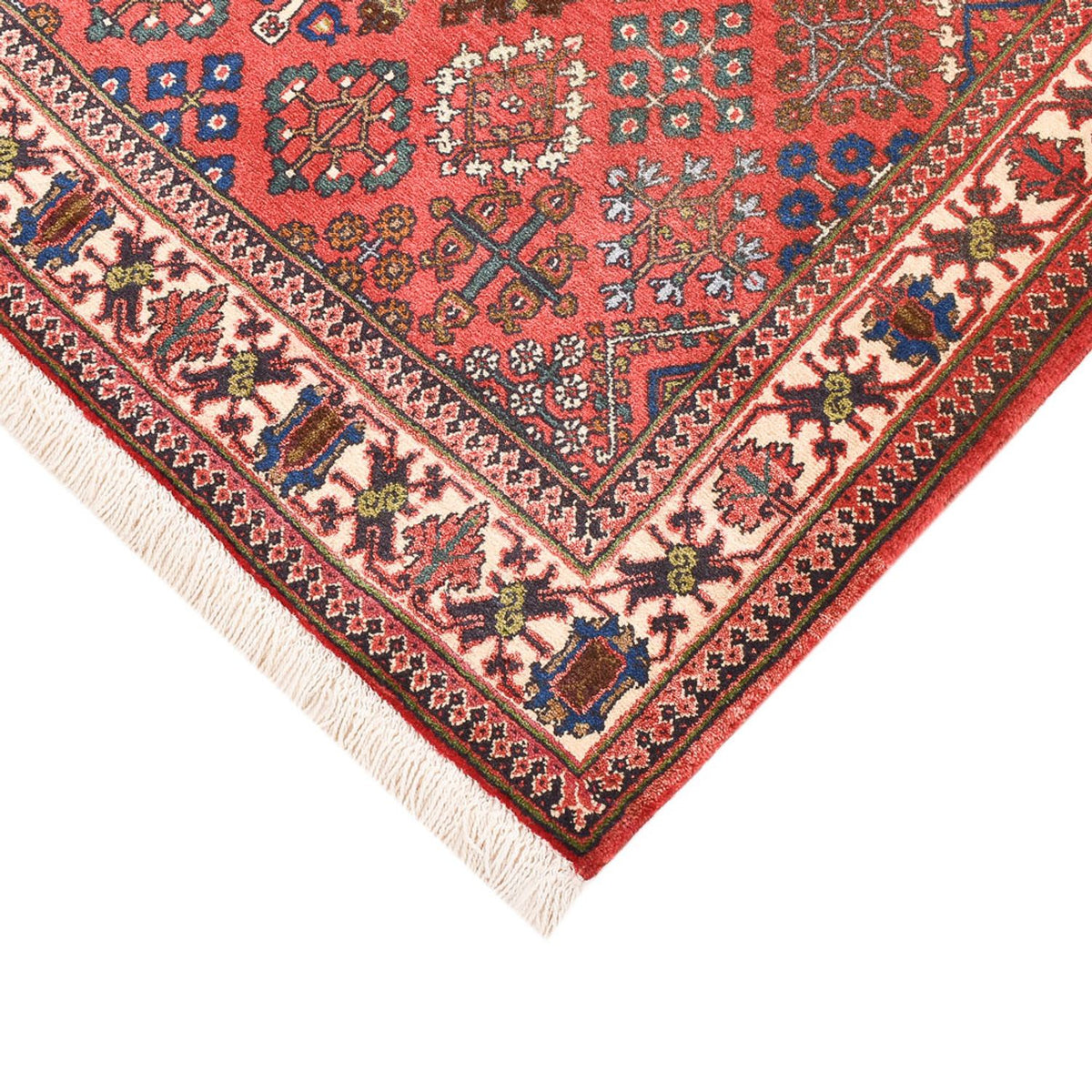 Tapis persan - Nomadic - 167 x 112 cm - rouge
