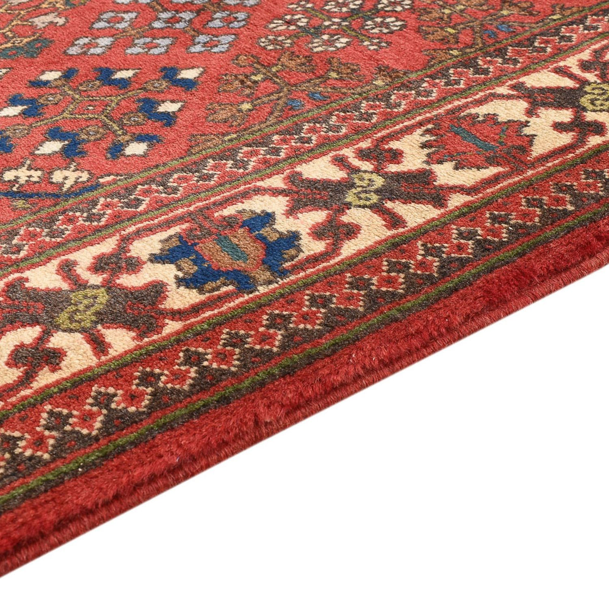 Tapis persan - Nomadic - 167 x 112 cm - rouge