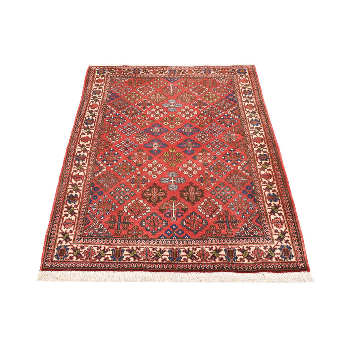 Tapis persan - Nomadic - 167 x 112 cm - rouge