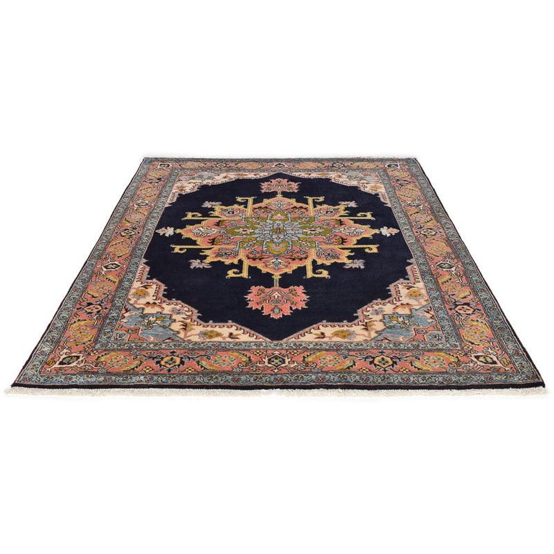 Tapis persan - Nomadic - 206 x 150 cm - bleu foncé