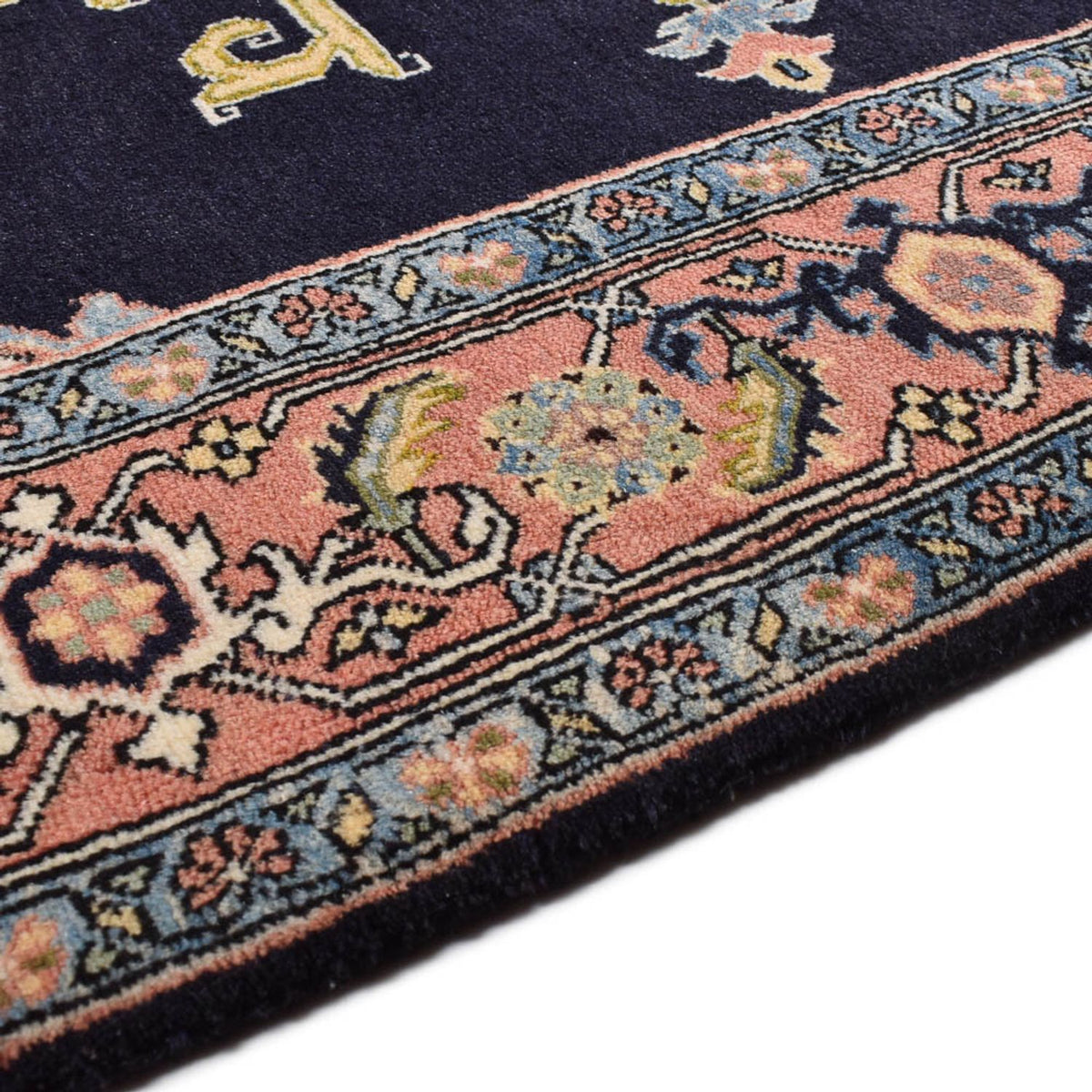 Tapis persan - Nomadic - 218 x 150 cm - bleu foncé