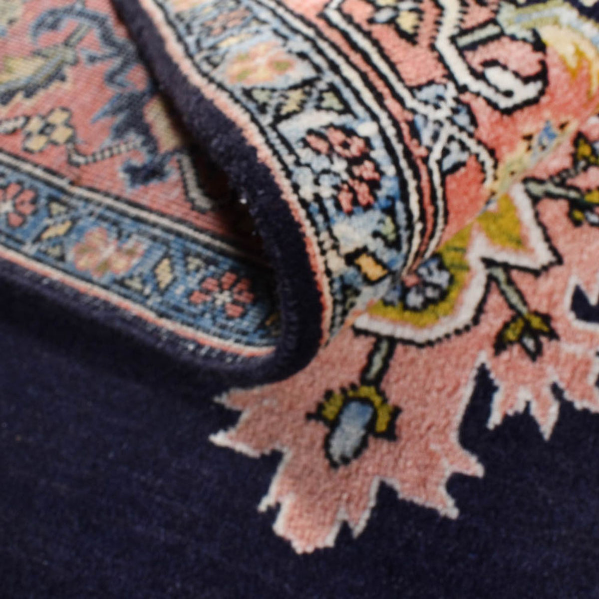 Tapis persan - Nomadic - 218 x 150 cm - bleu foncé