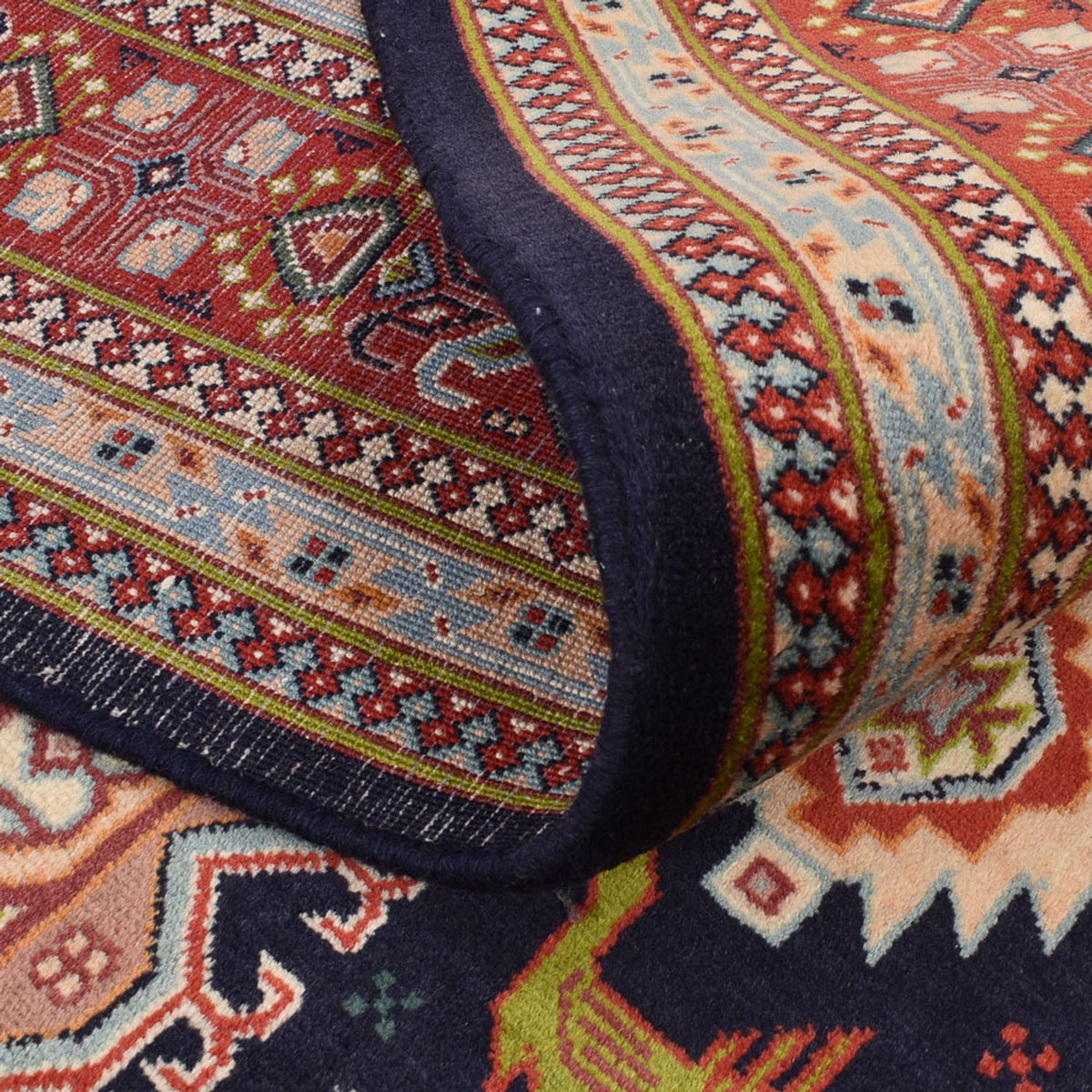 Tapis persan - Nomadic - 228 x 143 cm - beige foncé