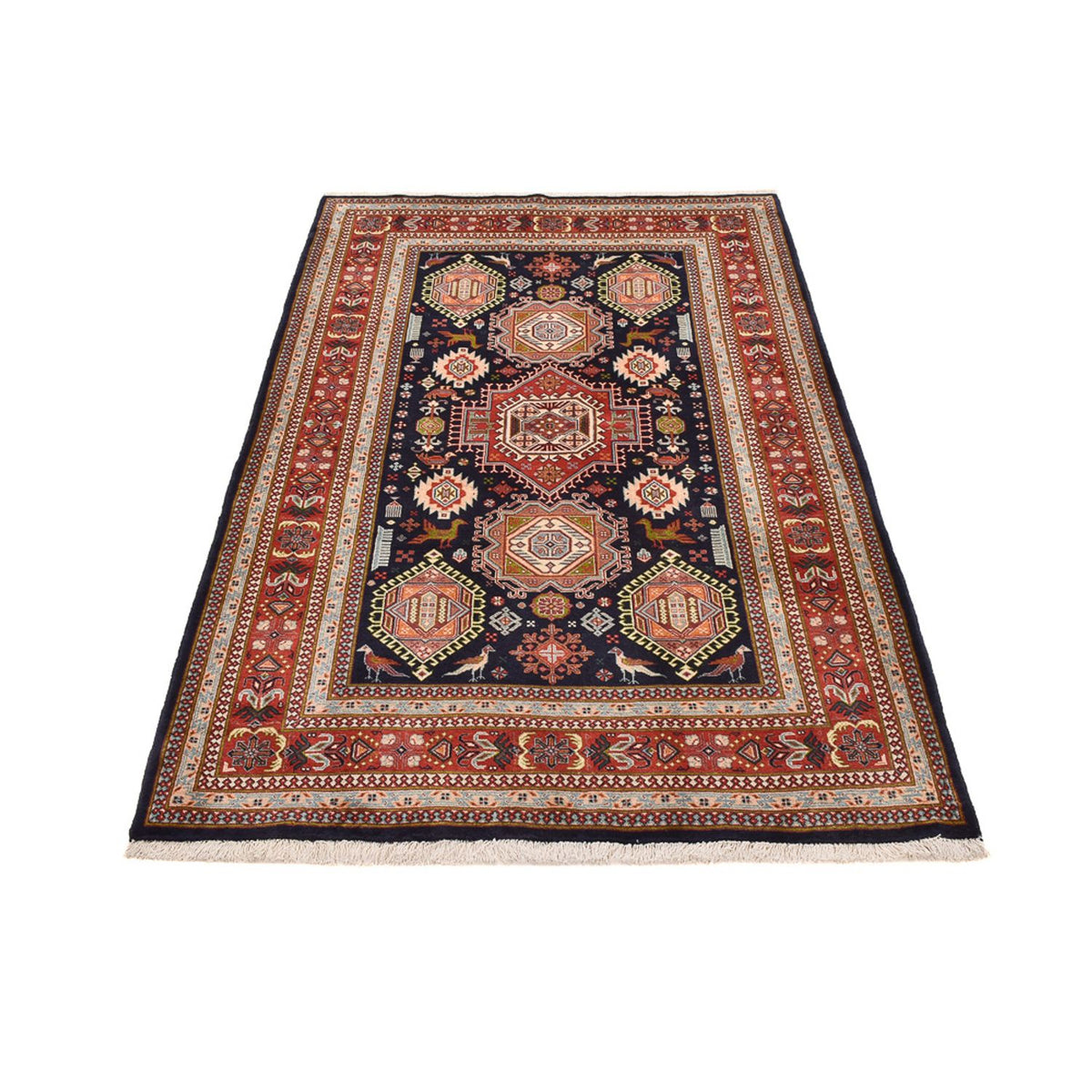 Tapis persan - Nomadic - 228 x 143 cm - beige foncé