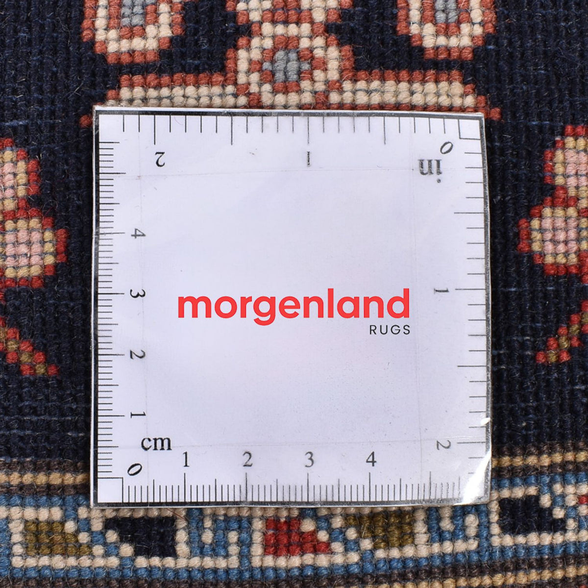 Tapis persan - Nomadic - 173 x 114 cm - bleu foncé