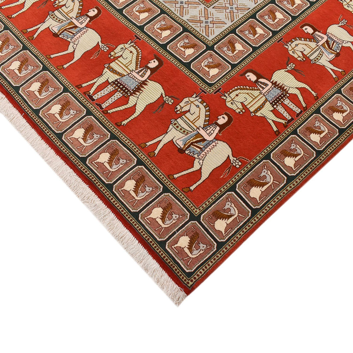 Tapis persan - Tabriz - Royal carré  - 255 x 245 cm - multicolore