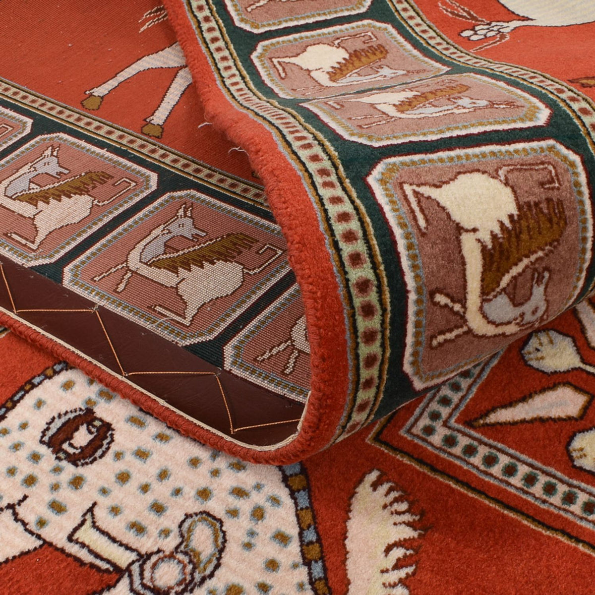 Tapis persan - Tabriz - Royal carré  - 255 x 245 cm - multicolore