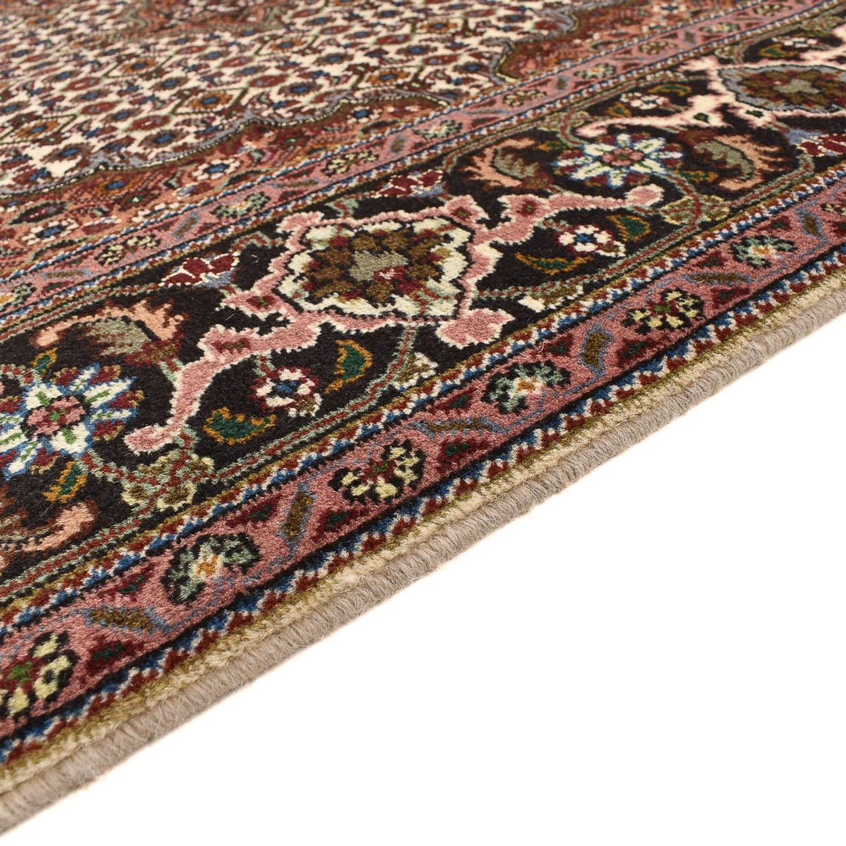 Tapis persan - Tabriz - Royal carré  - 207 x 204 cm - marron