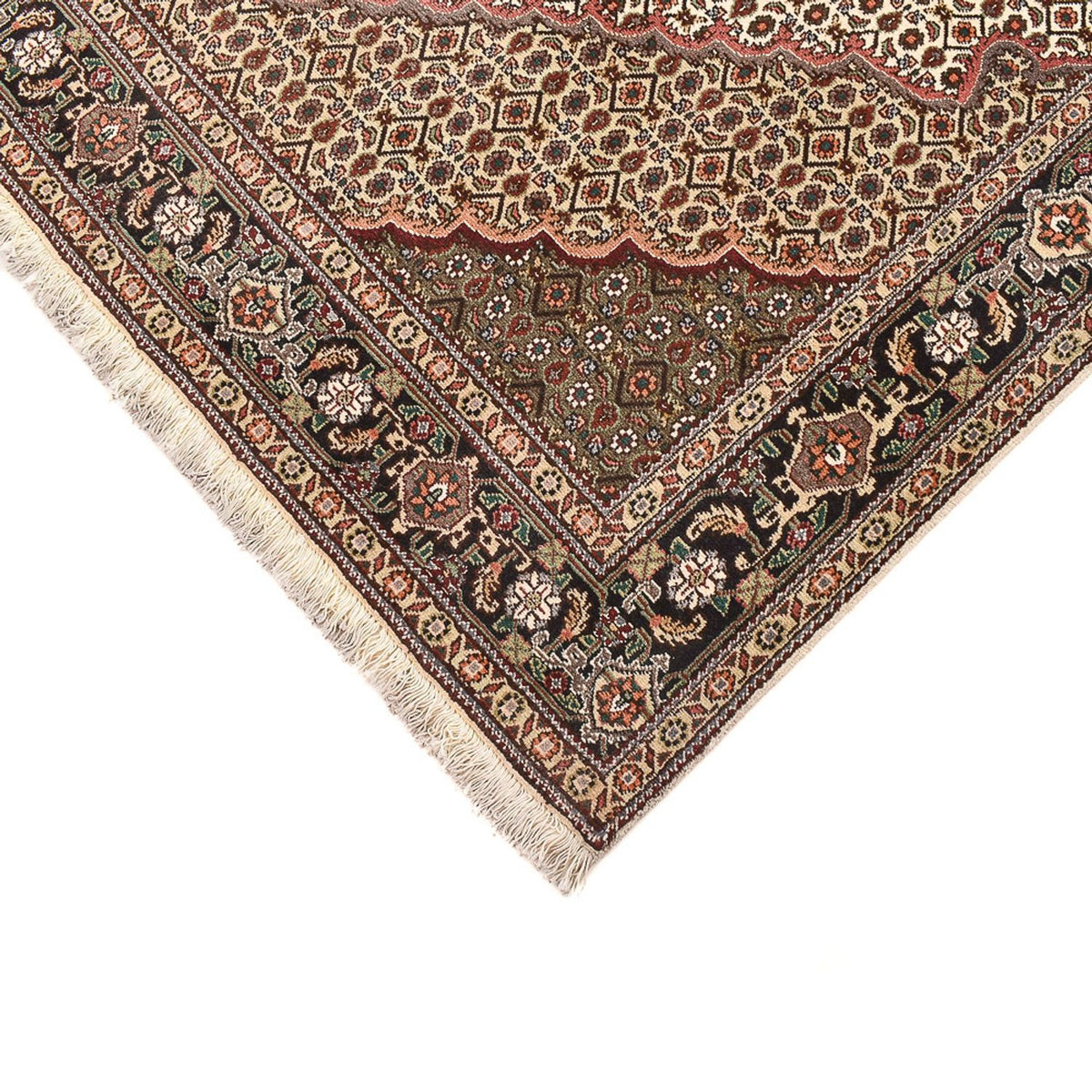 Tapis persan - Tabriz - Royal carré - 200 x 200 cm - marron clair
