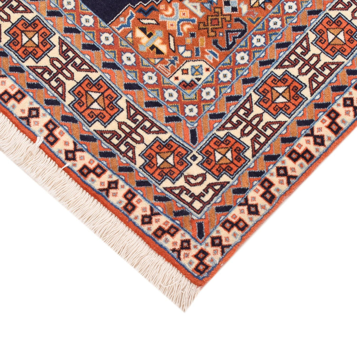 Tapis persan - Tabriz - Royal - 142 x 100 cm - bleu foncé