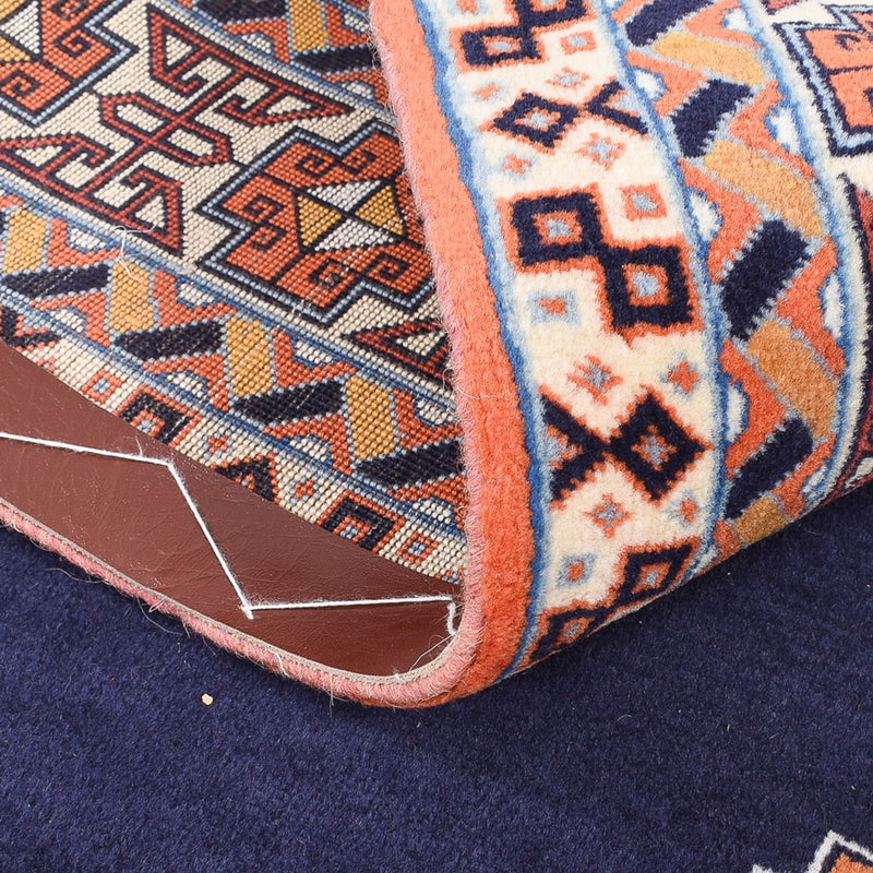 Tapis persan - Tabriz - Royal - 142 x 100 cm - bleu foncé