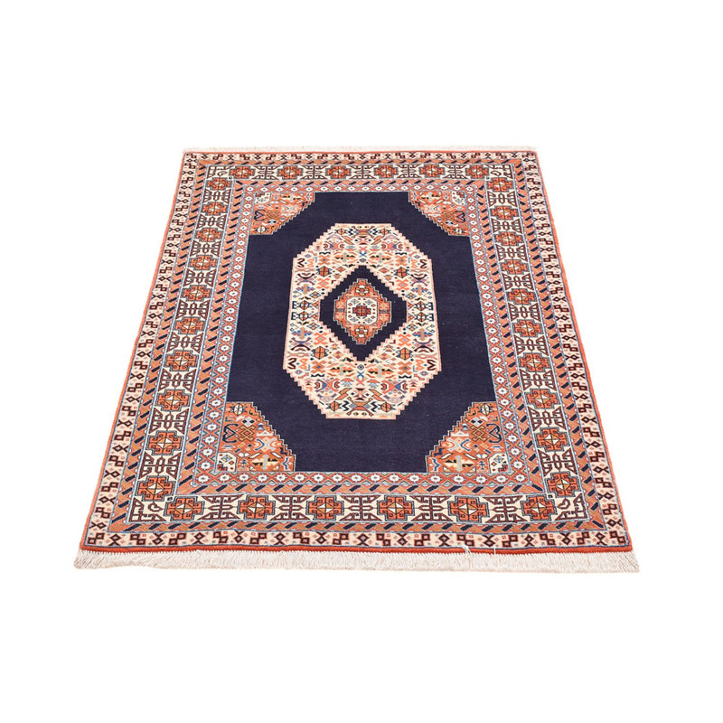 Tapis persan - Tabriz - Royal - 142 x 100 cm - bleu foncé