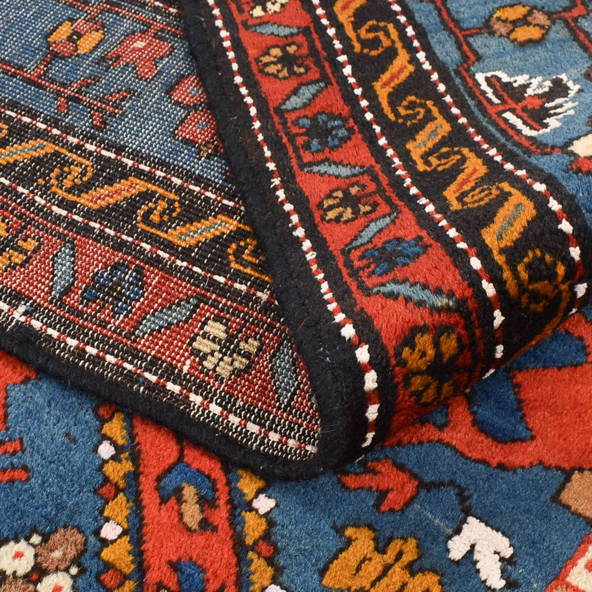 Tapis persan - Nomadic - 222 x 132 cm - multicolore